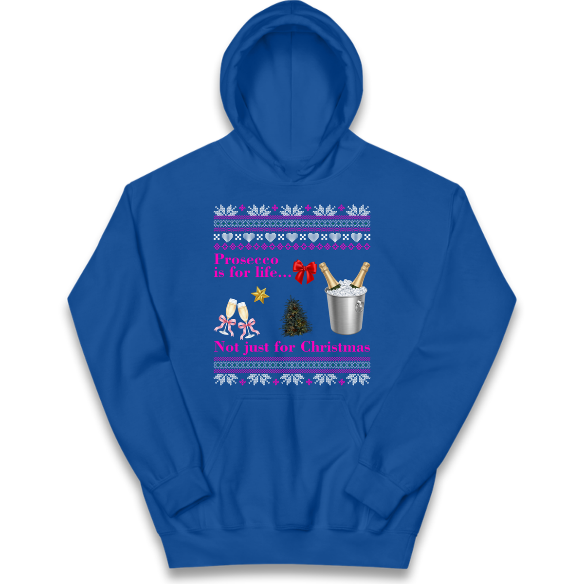 Prosecco Gift Top Kids Hoodie