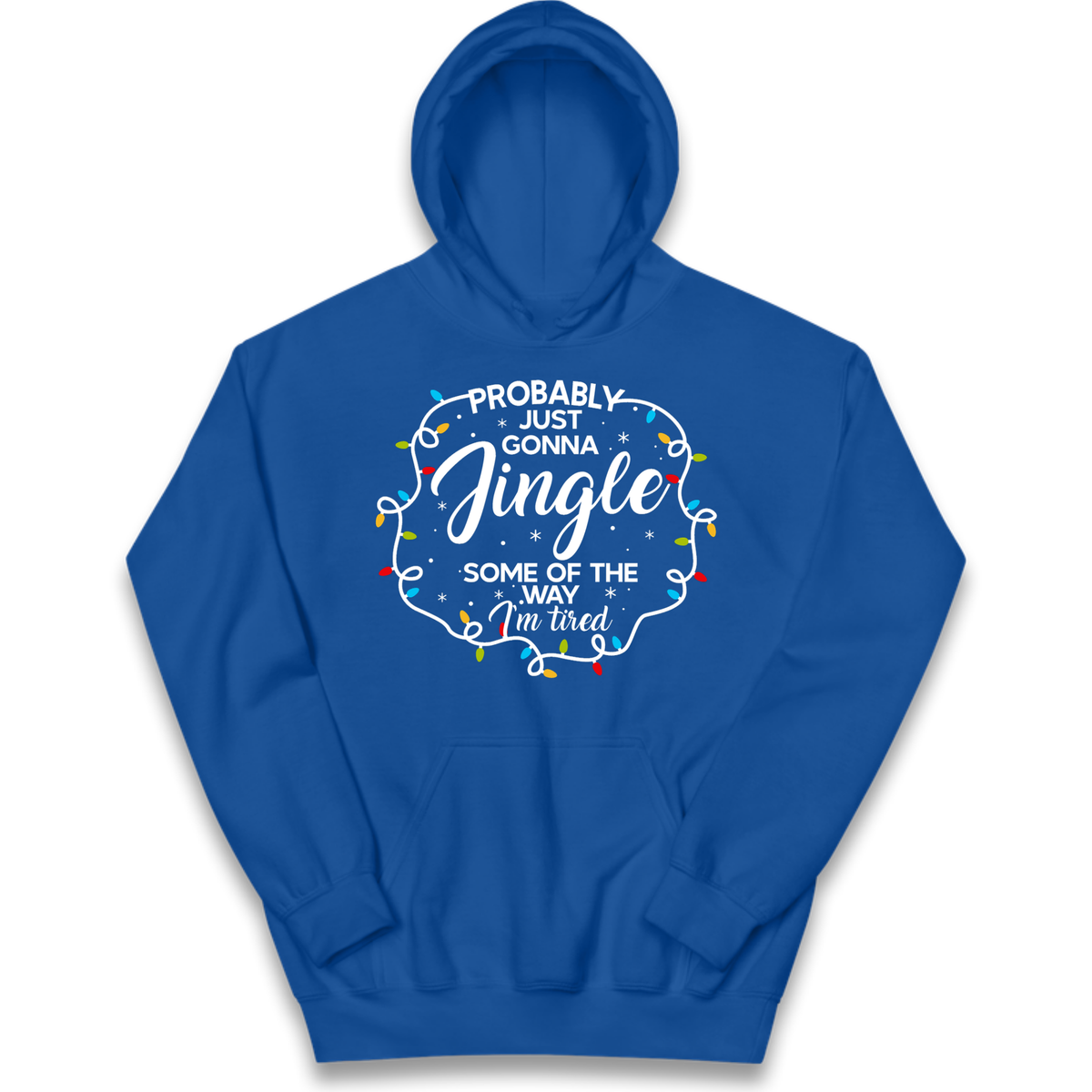 Lazy Festive Outfit Kids Hoodie