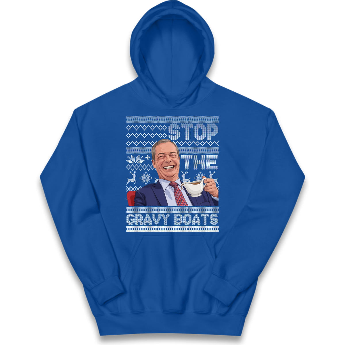 Satirical Festive Top Kids Hoodie