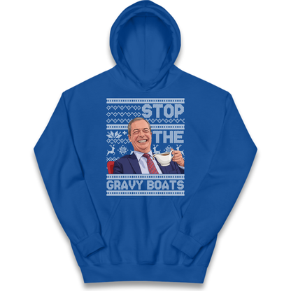 Satirical Festive Top Kids Hoodie