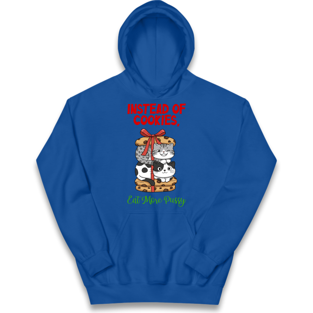 Cheeky Cat Slogan Kids Hoodie