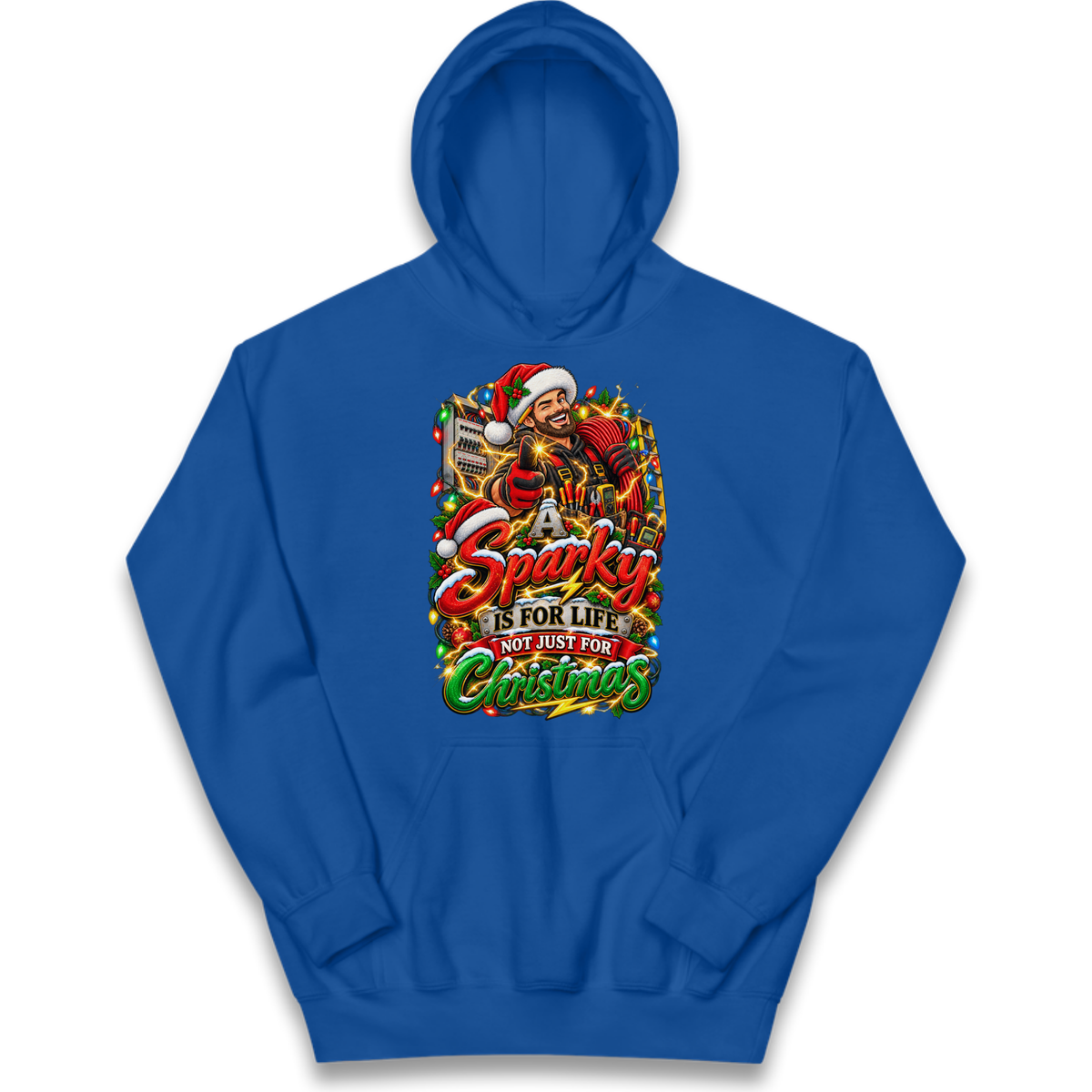 Sparky Christmas Kids Hoodie