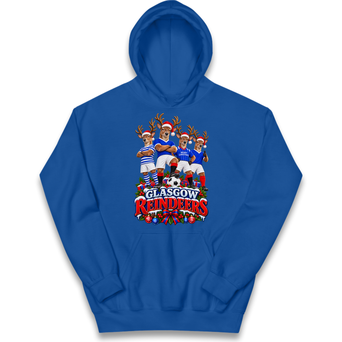 Rangers Christmas Kids Hoodie