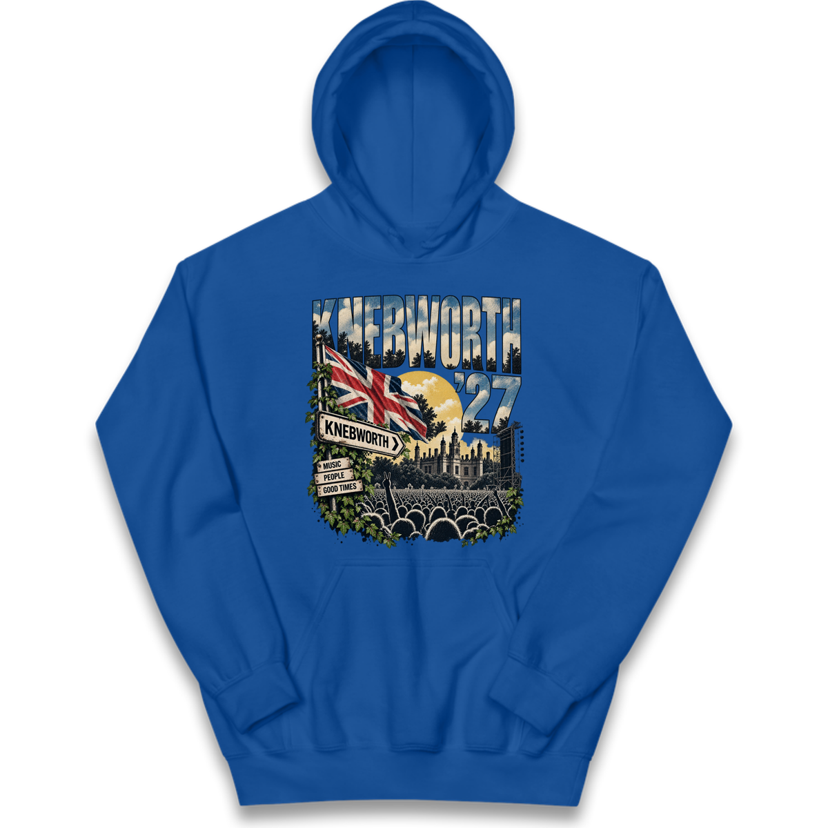 Oasis Knebworth Live '27 Kids Hoodie