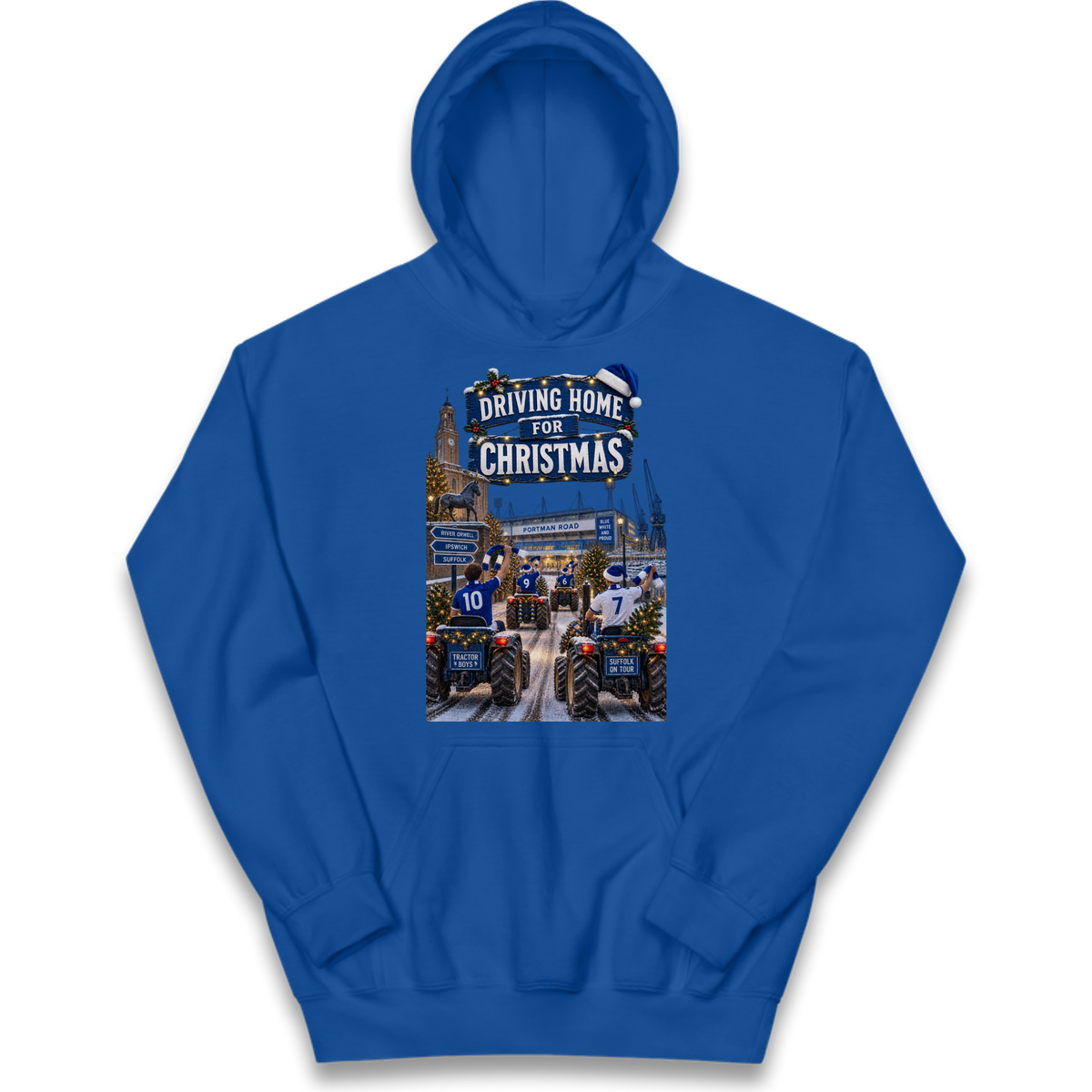 Ipswich Town Christmas Kids Hoodie