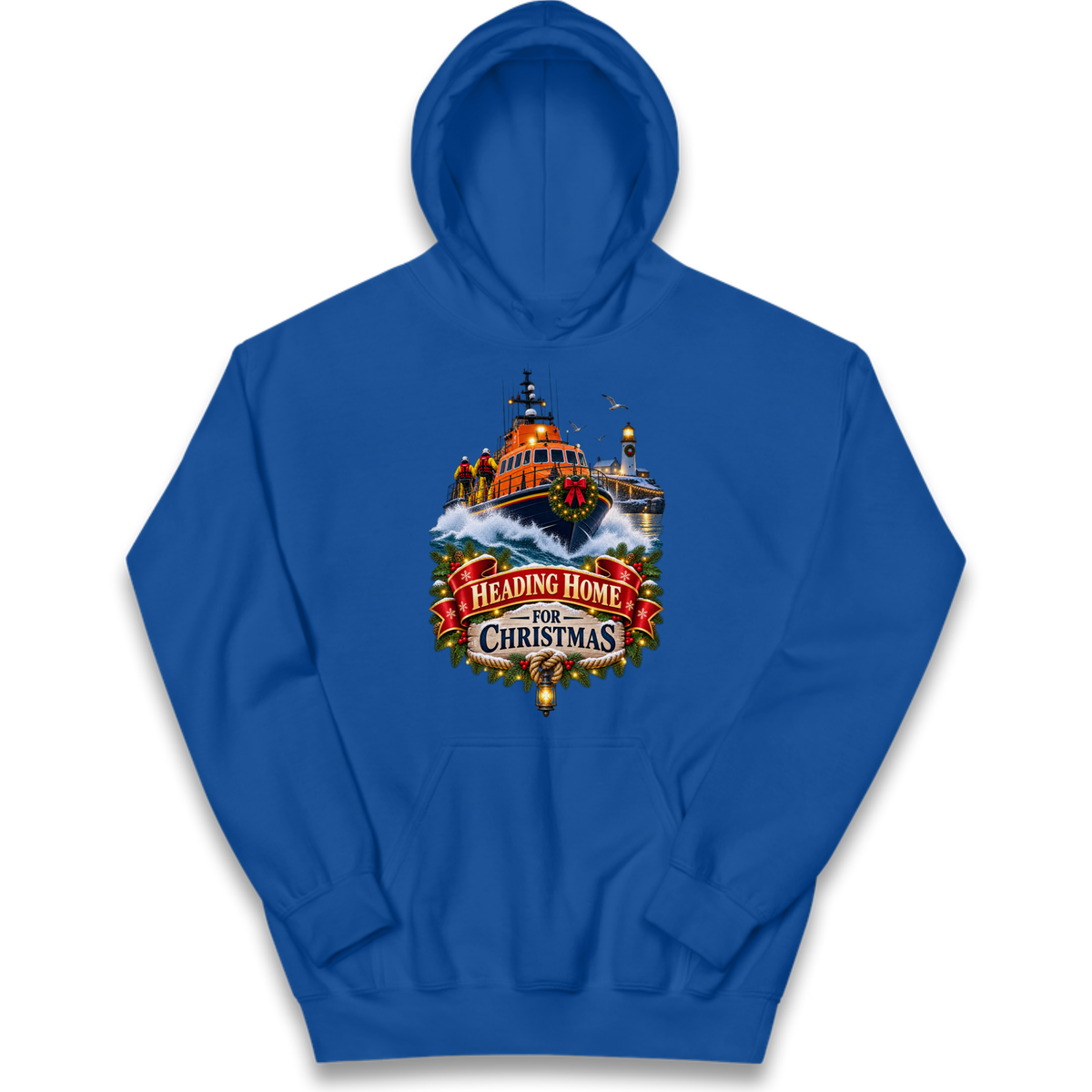RNLI Christmas Kids Hoodie