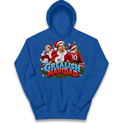 Grealish Navidad Kids Hoodie