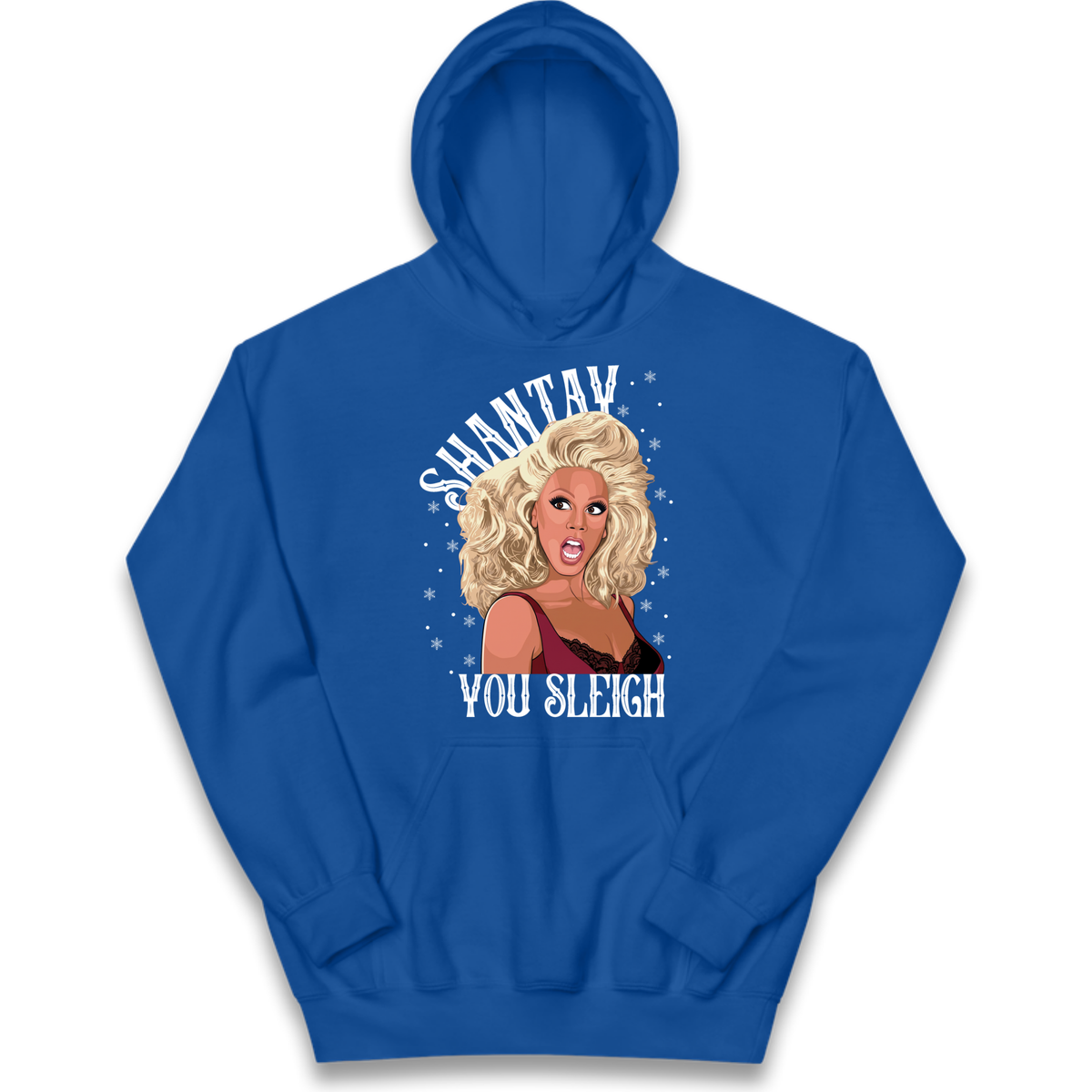drag christmas clothing Kids Hoodie