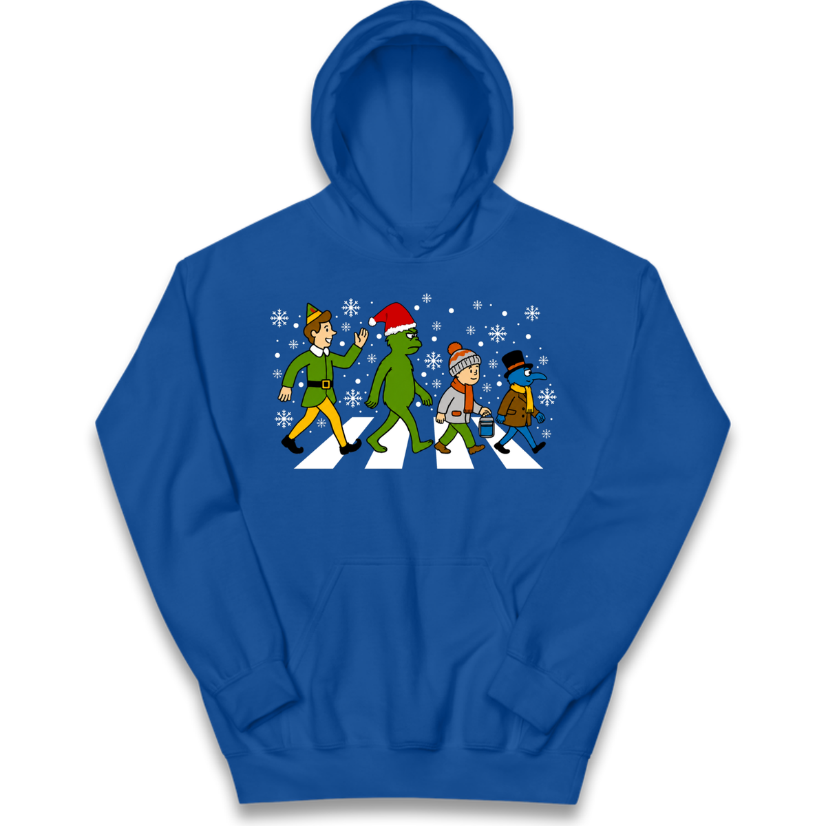 Abbey Road Walk Christmas jumper Kids Hoodie