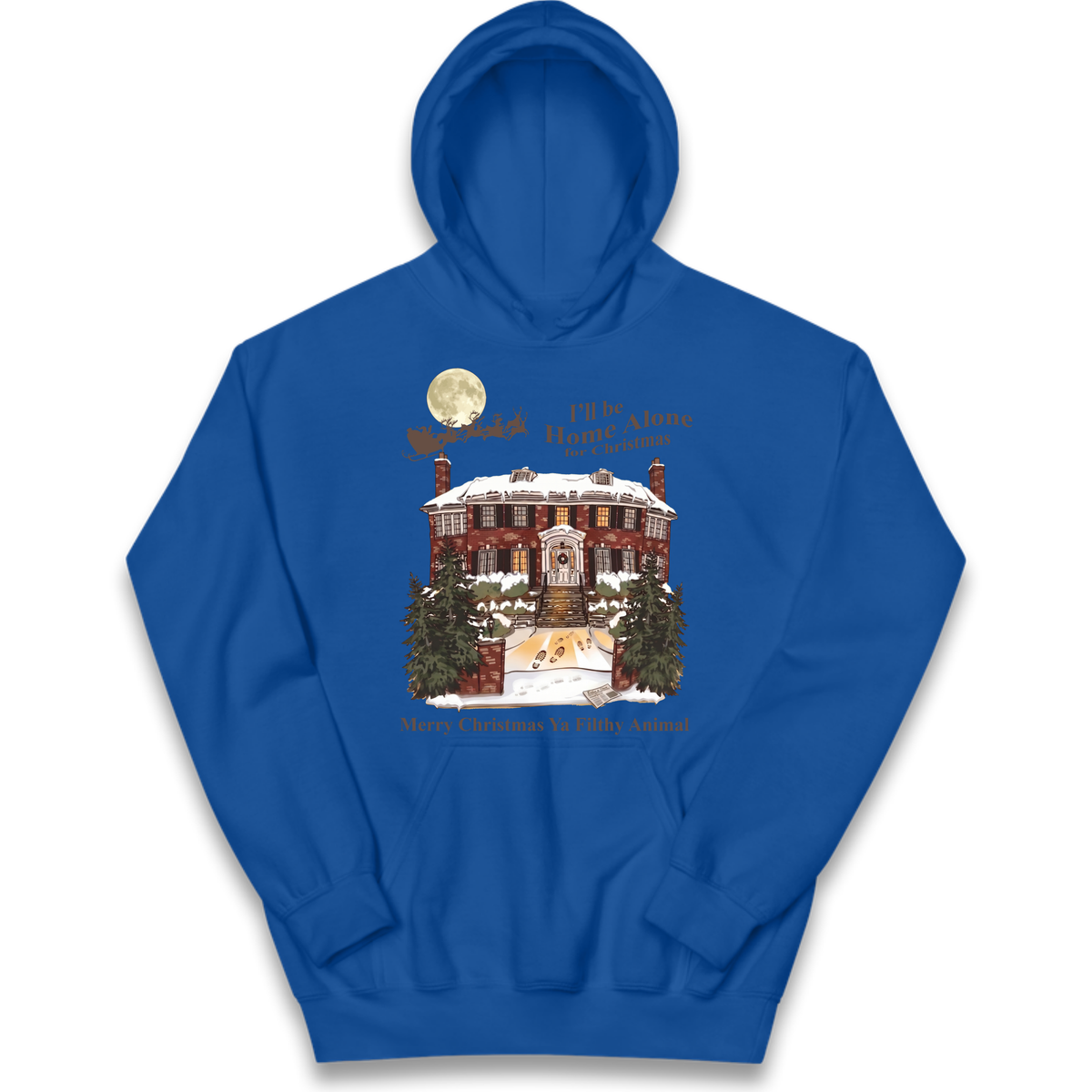 Home Alone Festive Christmas Kids Hoodie