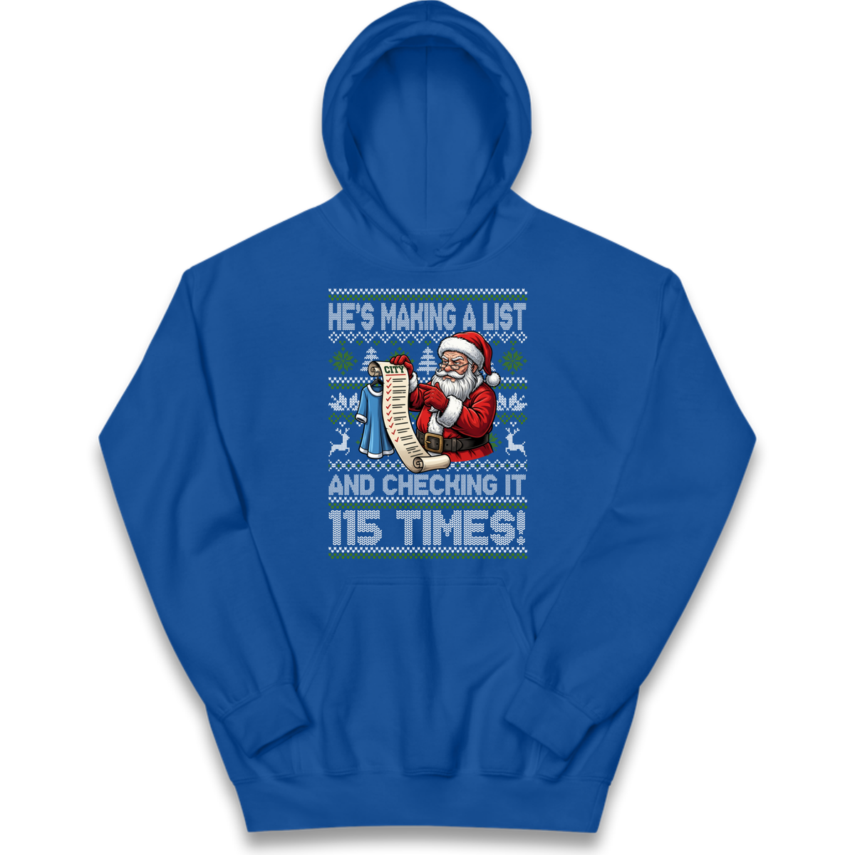 Making A List Kids Hoodie
