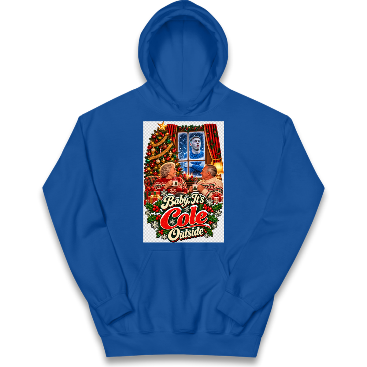 Chelsea Football Christmas Kids Hoodie