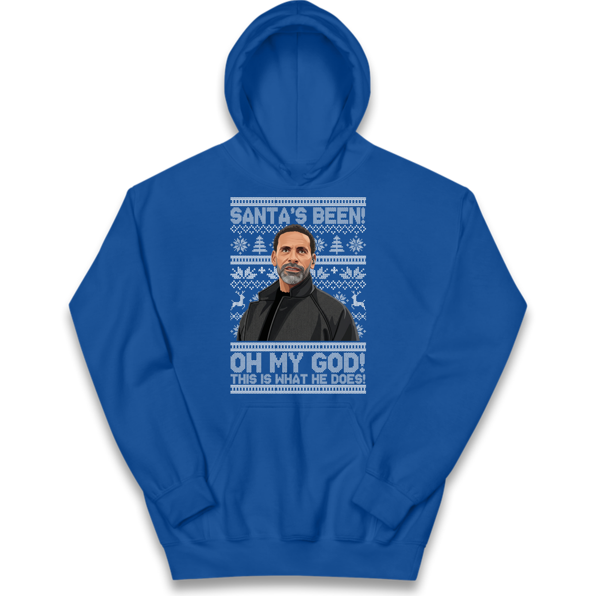 Steve Rio Ferdinand Christmas Kids Hoodie
