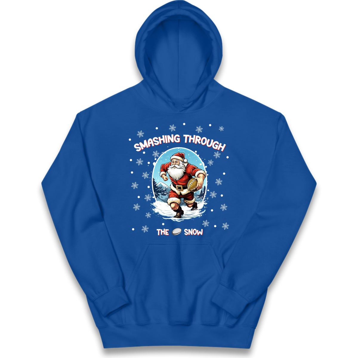 Rugby Santa Clothing Kids Hoodie