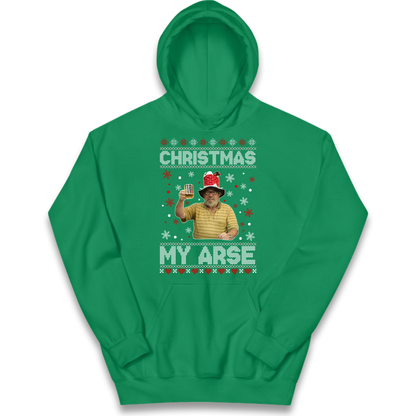 Christmas My Arse Kids Hoodie