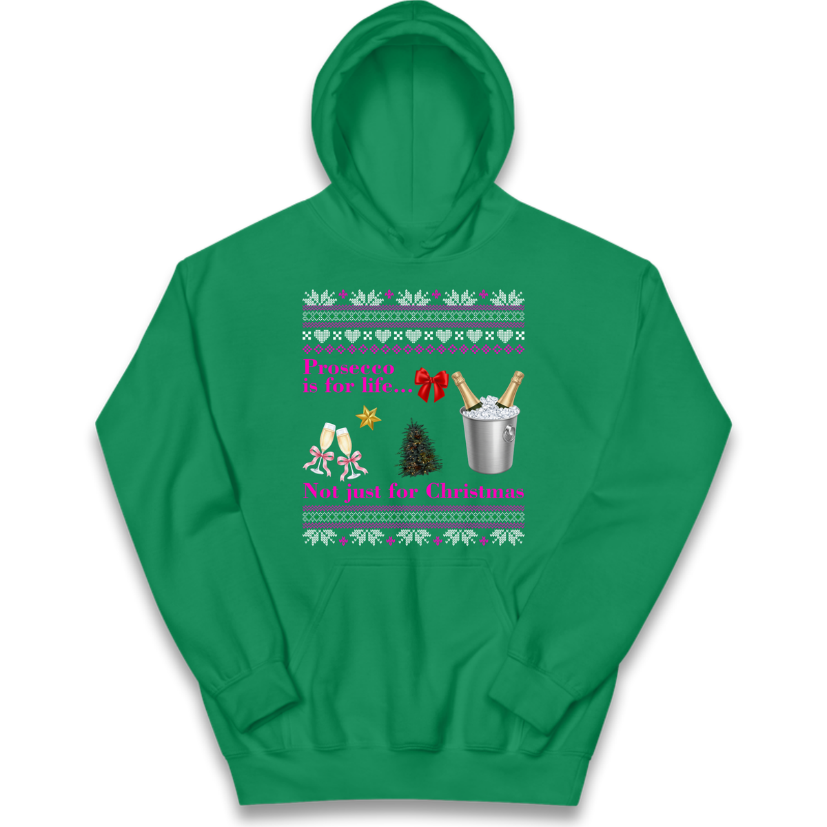 Prosecco Gift Top Kids Hoodie