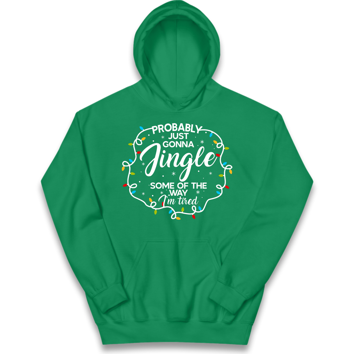 Lazy Festive Outfit Kids Hoodie