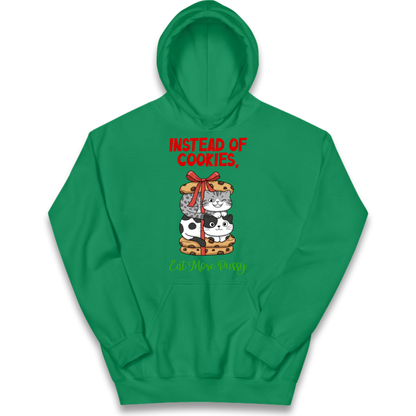 Cheeky Cat Slogan Kids Hoodie