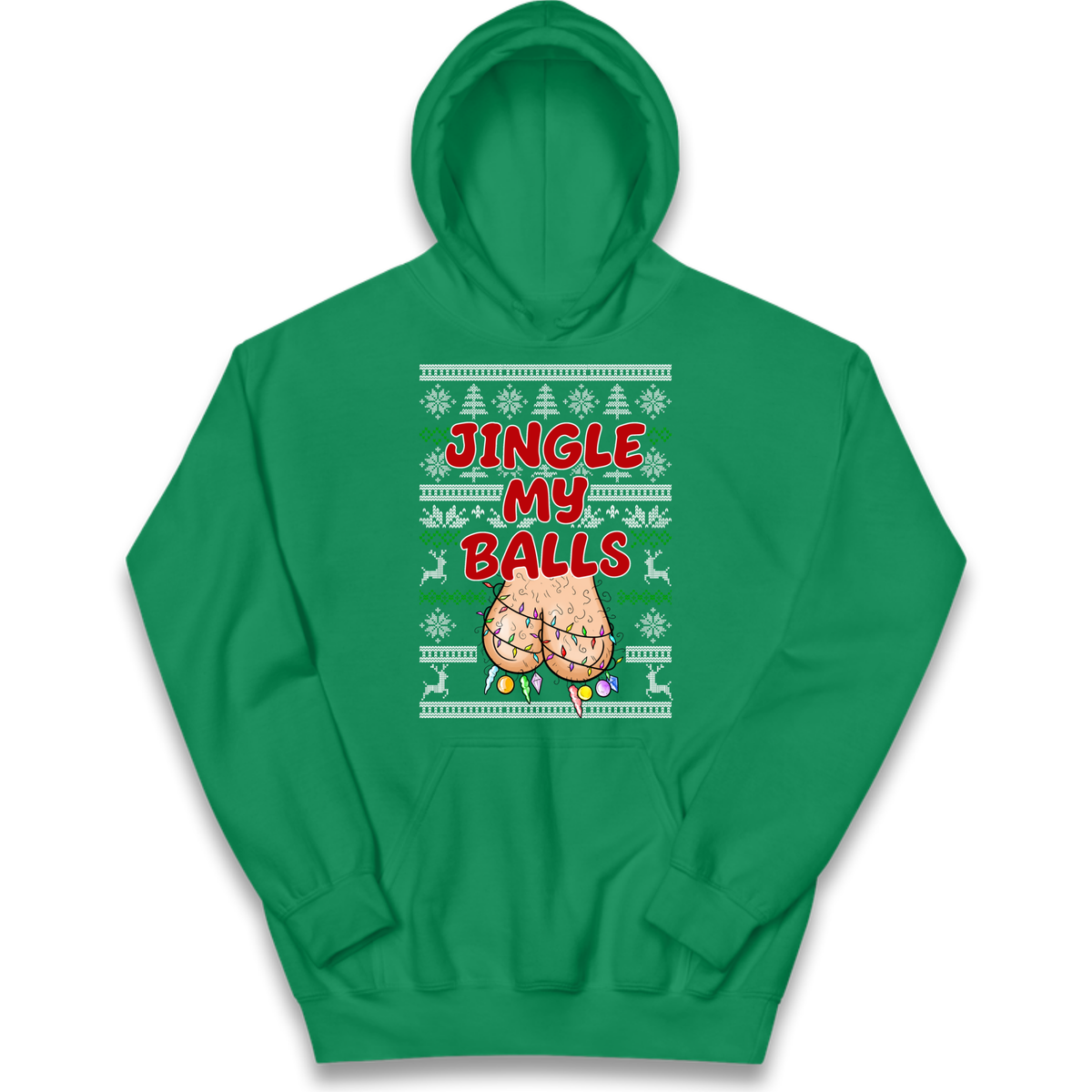 Jingle Balls Kids Hoodie