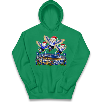 Sheff Wed Christmas Kids Hoodie