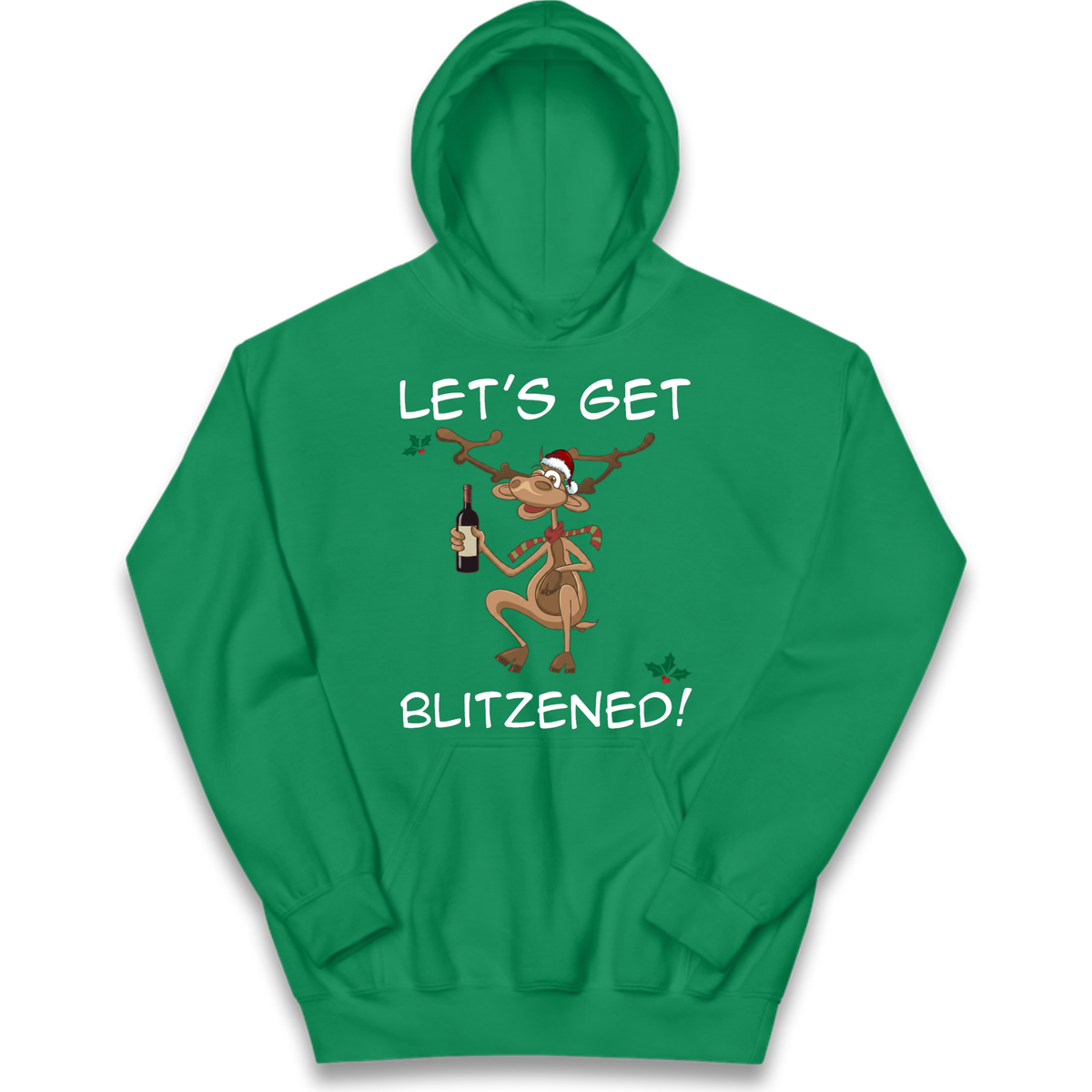 Lets Get Blitzened Kids Hoodie