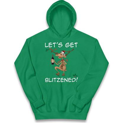 Lets Get Blitzened Kids Hoodie