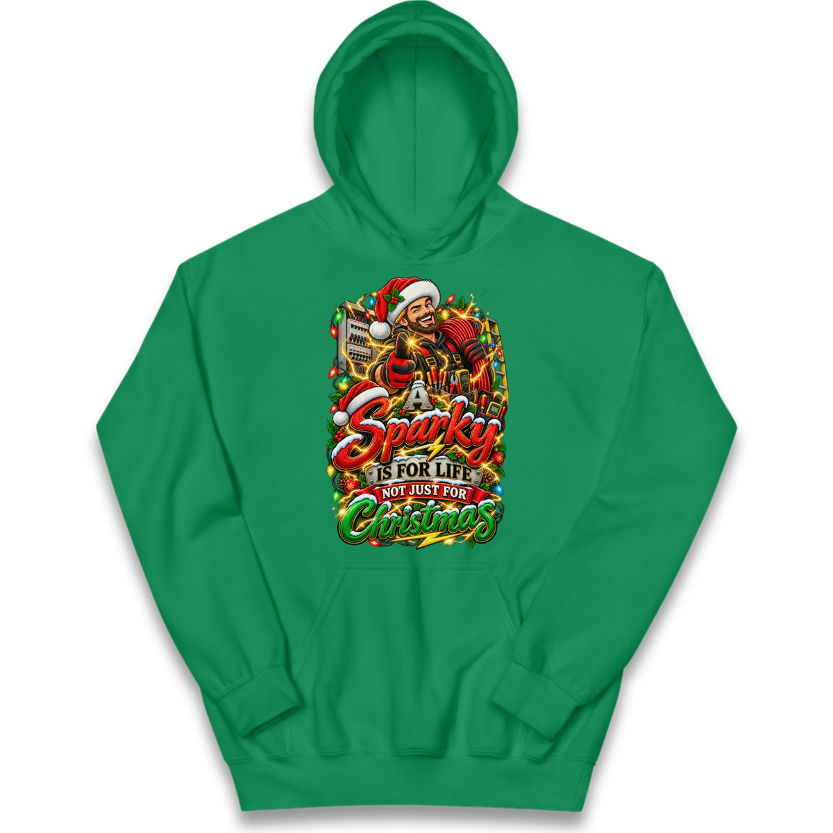 Sparky Christmas Kids Hoodie