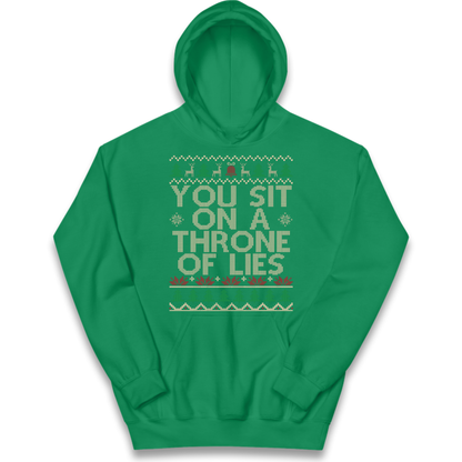 Throne Of Lies Christmas Kids Hoodie