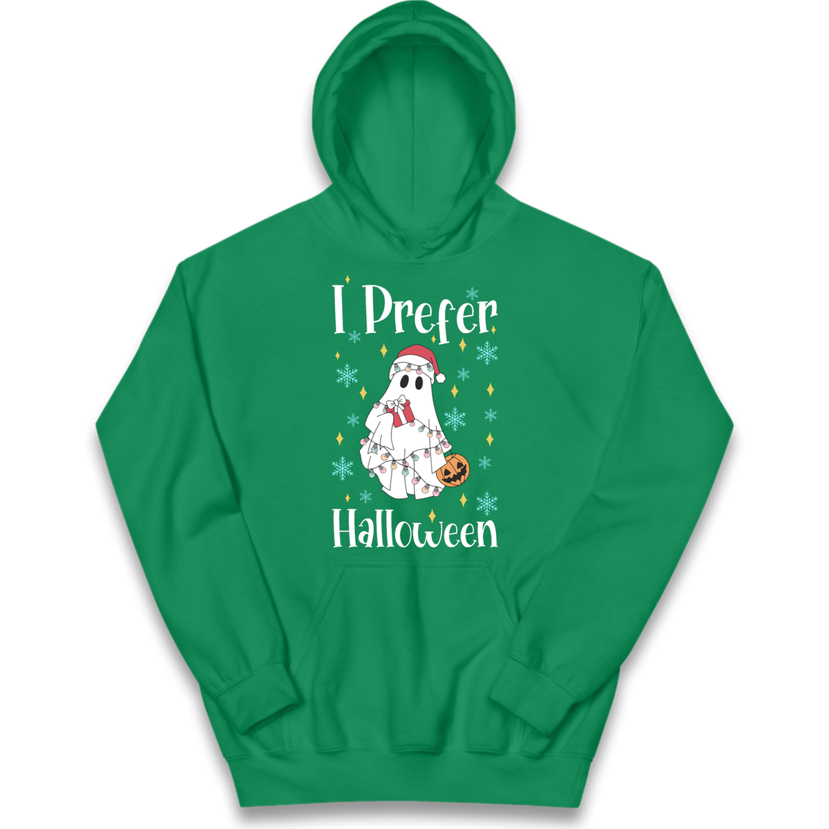 Halloween Christmas Crossover Kids Hoodie