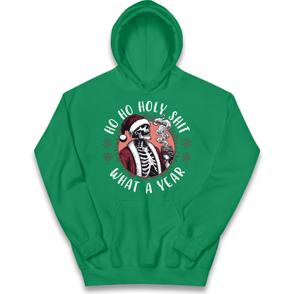 HO HO Holy Santa Kids Hoodie