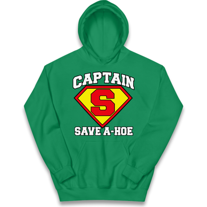 Captain Save a Hoe Kids Hoodie