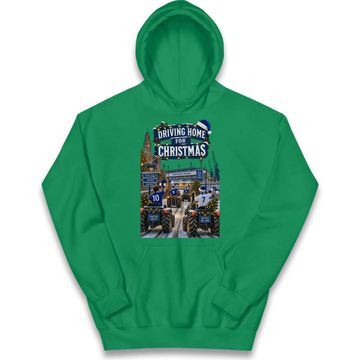 Ipswich Town Christmas Kids Hoodie