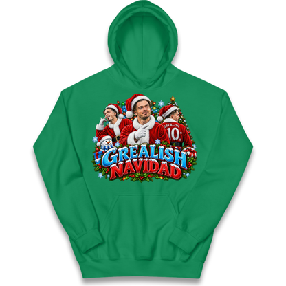 Grealish Navidad Kids Hoodie