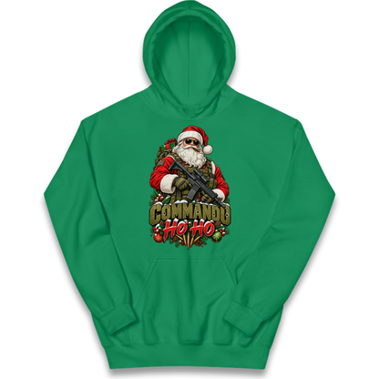 Commando Christmas Kids Hoodie