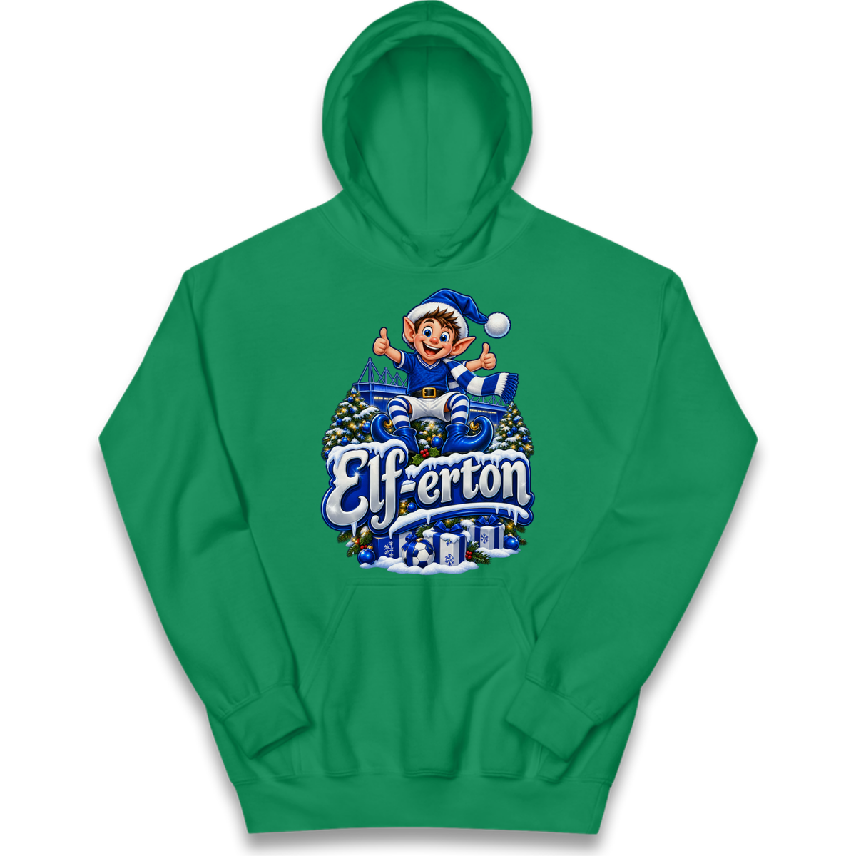 Everton FC Christmas Kids Hoodie