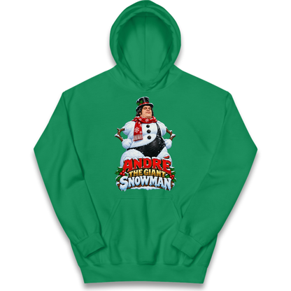 Andre The Giant Christmas Kids Hoodie