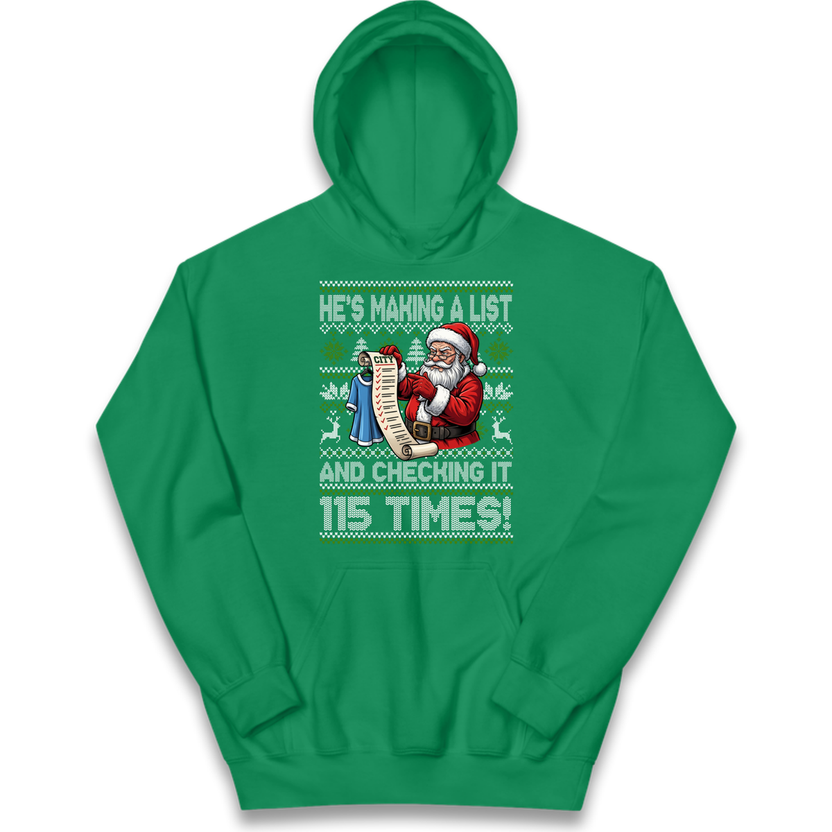 Making A List Kids Hoodie