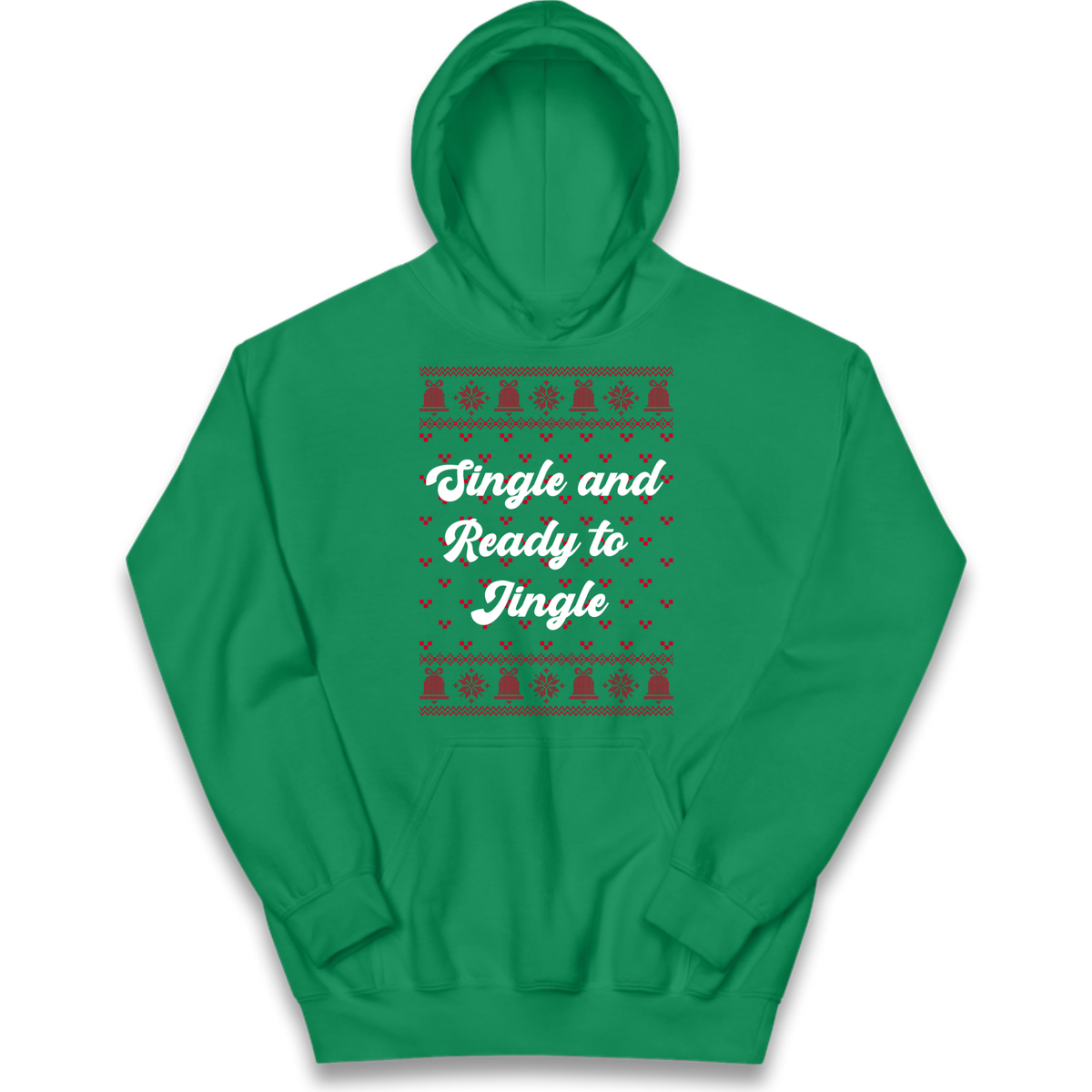 Adult Xmas Tee Kids Hoodie