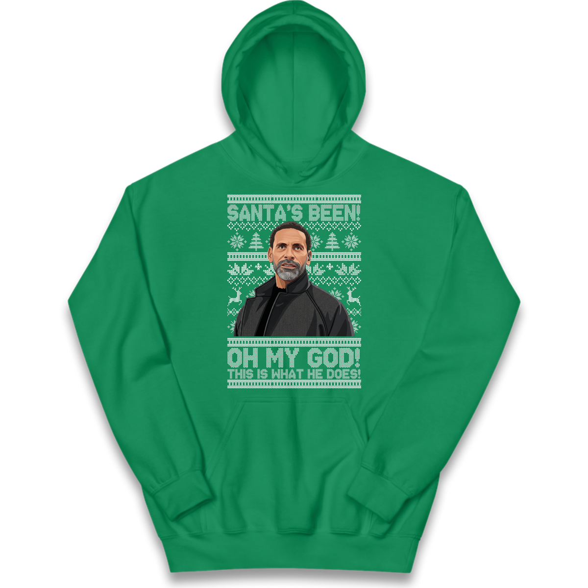 Steve Rio Ferdinand Christmas Kids Hoodie