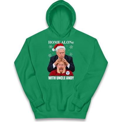 Home Alone Prince Harry Andrew Christmas Kids Hoodie