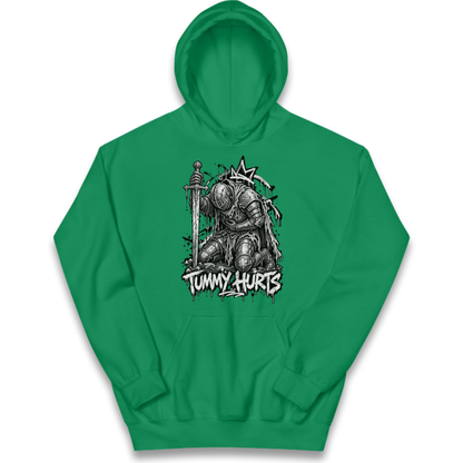Tummy Hurts Knight Kids Hoodie