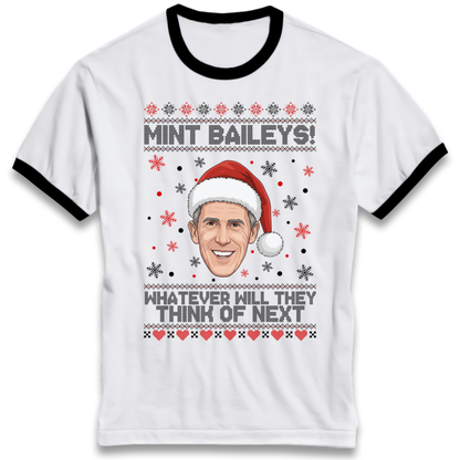 Mint Baileys Ringer T-Shirt
