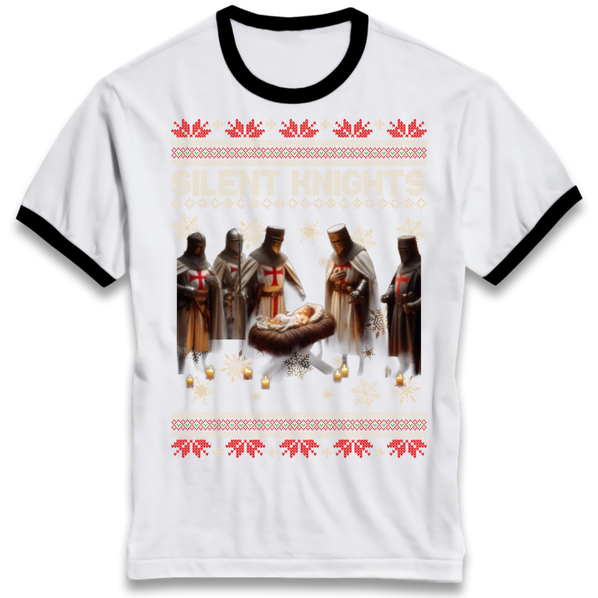 Silent Knights Gift Ringer T-Shirt