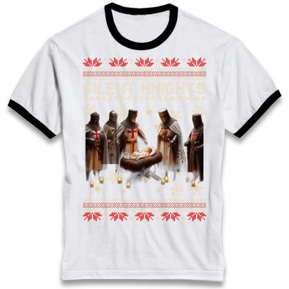 Silent Knights Gift Ringer T-Shirt