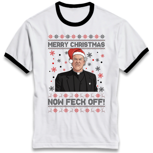 Christmas jumper Ringer T-Shirt