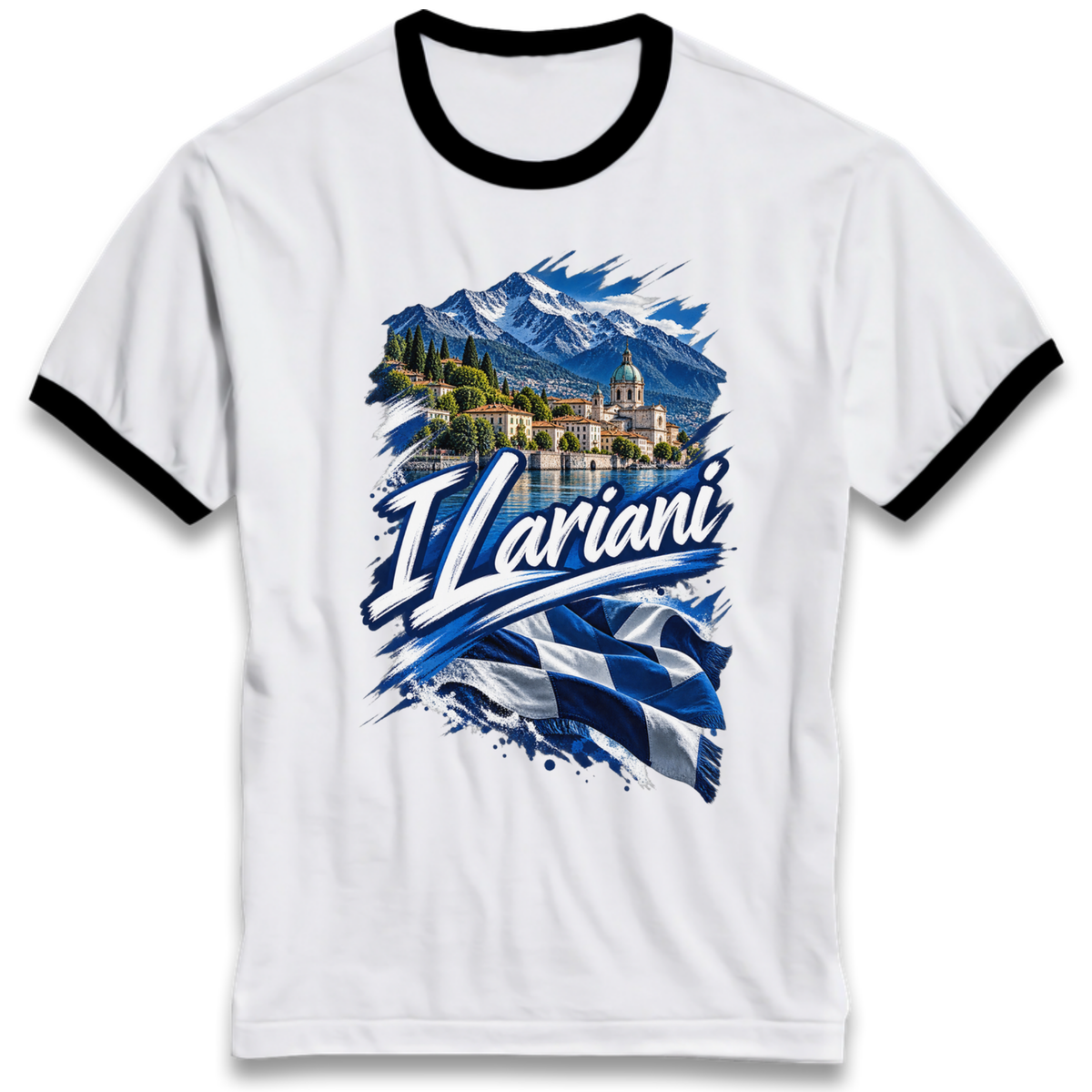 Como Football Ringer T-Shirt