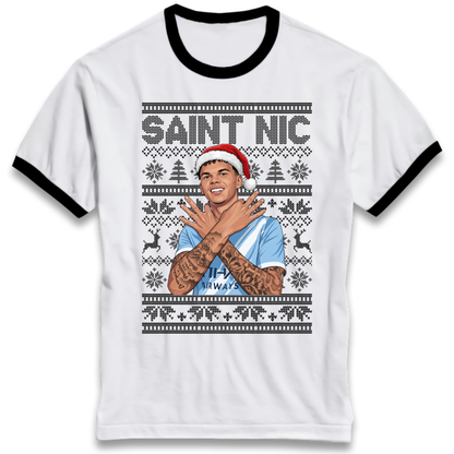 Saint Nic Ringer T-Shirt