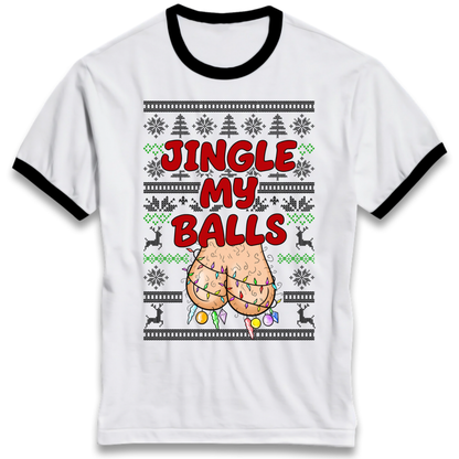 Jingle Balls Ringer T-Shirt
