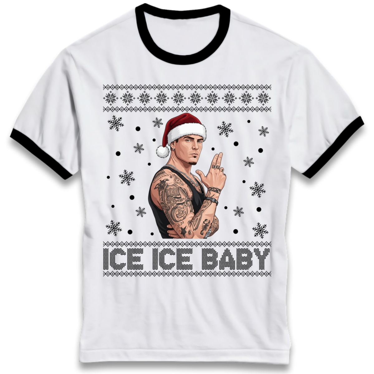 Ice Ice Ringer T-Shirt