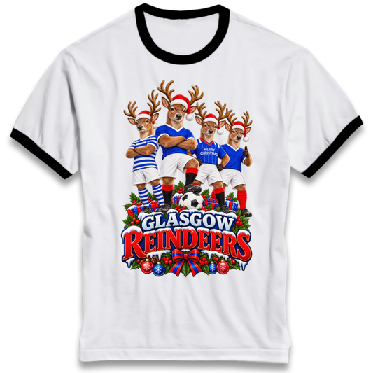 Rangers Christmas Ringer T-Shirt